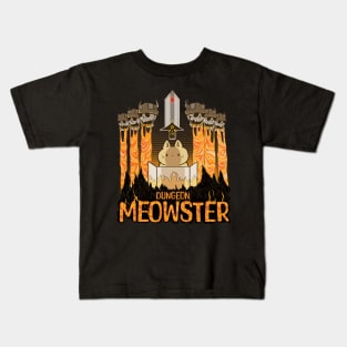 dungeon meowster Kids T-Shirt